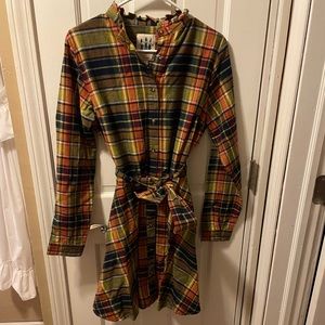 Kiel James Patrick Cozy Cabin Flannel Plaid Dress